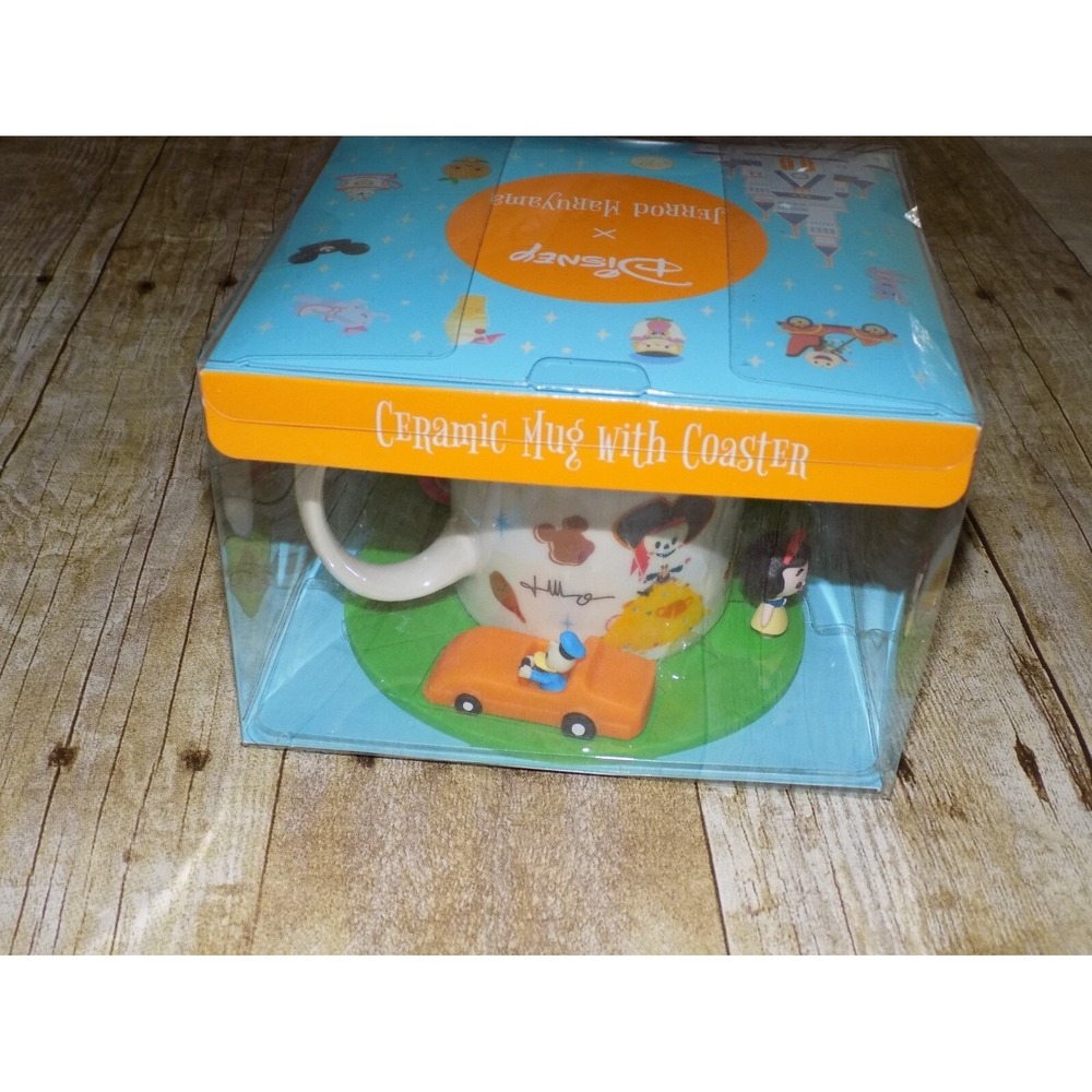 Disney Parks Jerrod Maruyama Kingdom of Cute Coffee Mug Cup Coaster NEW - Picture 5 of 8